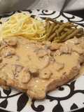 Veal Chops with Parmesan and Mascarpone Cream Sauce