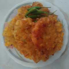 รูปของ bakwan jagung gak pake ribet