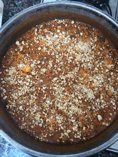 Una foto de 165. Fideos melosos de bacalao (principal paella)