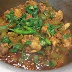 A picture of Shimla Mirch Chicken 🐓.