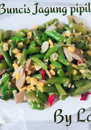 Foto resep Tumis buncis Jagung Pipil