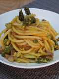 Carbonara cu sparanghel