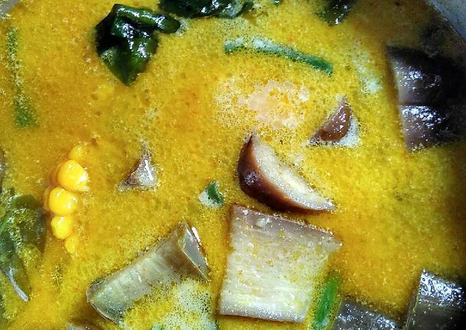 Sayur Lodeh olahan sayur asem