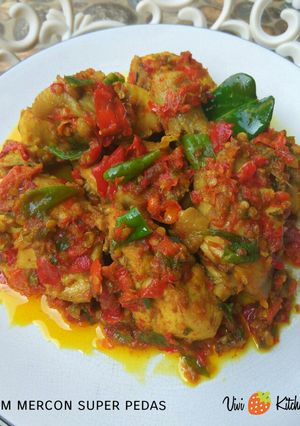 Foto resep Ayam mercon super pedas