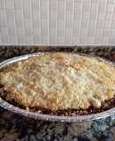 Tarta de coco y dulce de leche