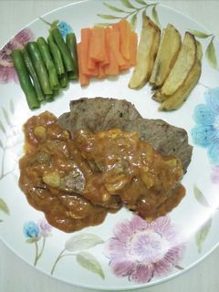 Foto resep Steak Daging Sapi Pakai Teflon