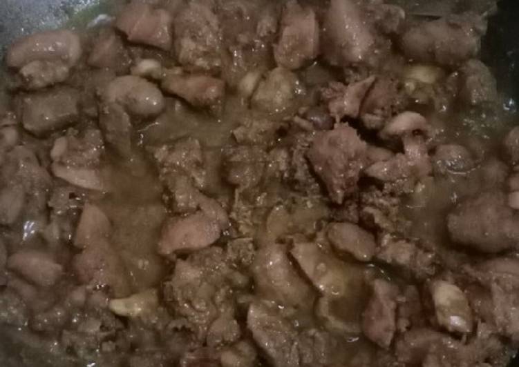 Resep Tumis ati ampela, Enak