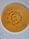 Crema de Calabaza con Leche de coco