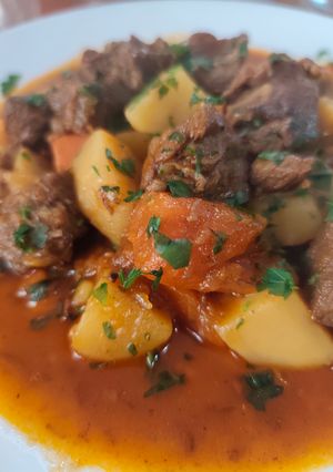 Une photo de Ragoût de boeuf sans alcool