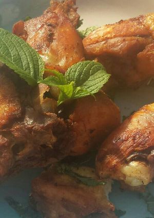 A picture of Fried chicken.