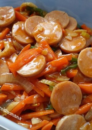 Foto resep Sosis asam manis