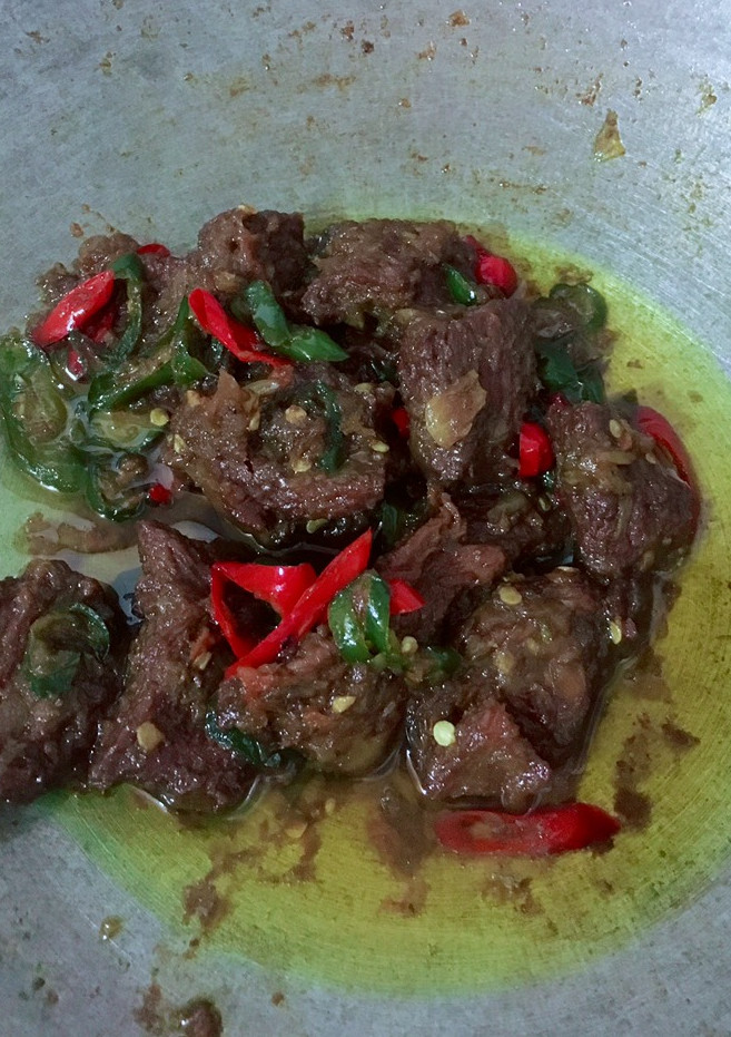 Foto resep Oseng daging sapi