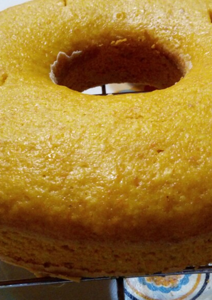 Una foto de Budín de mandarina