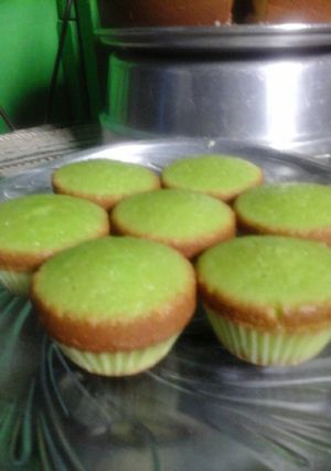 Foto resep Cup cake pandan