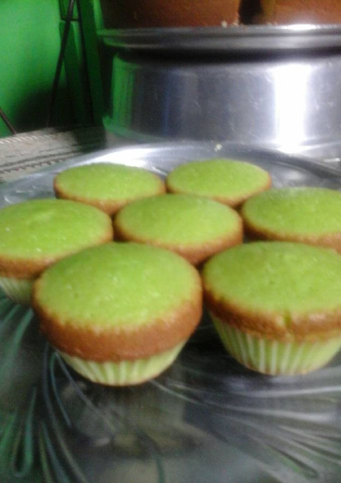 Foto resep Cup cake pandan