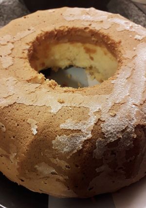 Una foto de Bizcochuelo de vainilla🍰 ¡sin manteca!