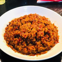A picture of Sambal Chili Dried Prawn / 香辣叁巴虾米.