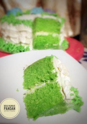 Foto resep Bolu Kukus Pandan