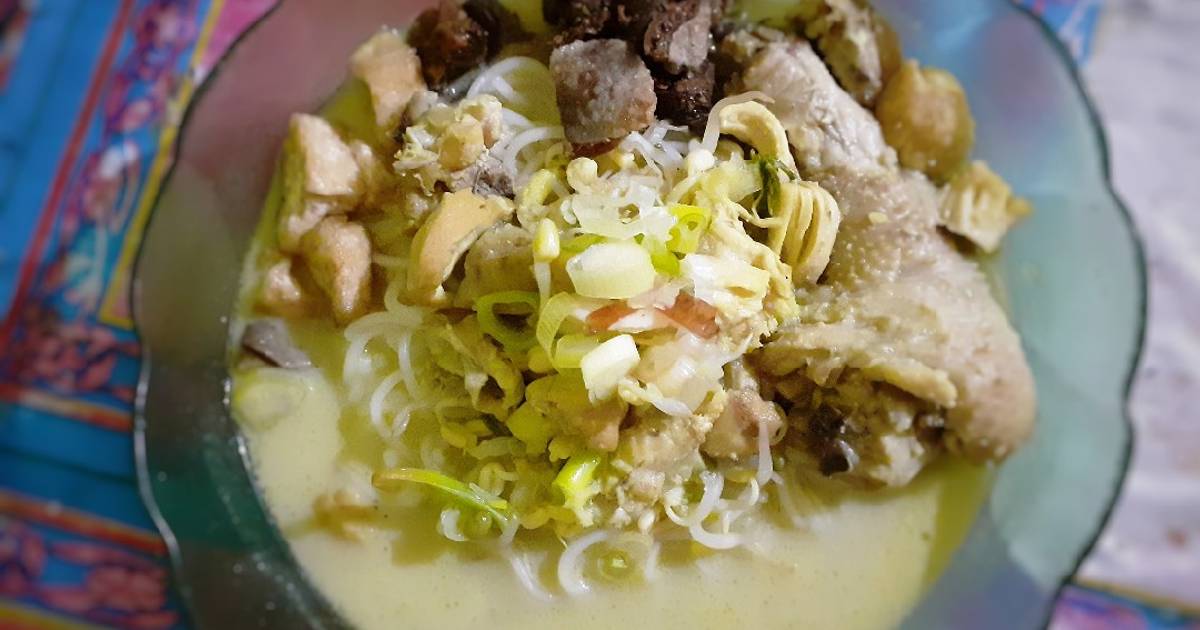 Resep Soto Ayam Santan Oleh Mama Rara Cookpad