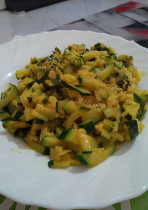 Foto di Zucchine curcuma e menta