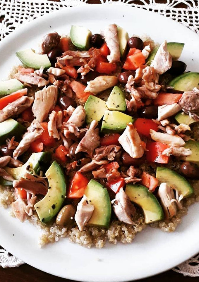 Una foto de Ensalada de quinua