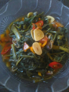 Foto resep Oseng kangkung dedek gemez 😂
