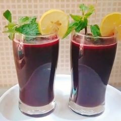 A picture of Beetroot juice.