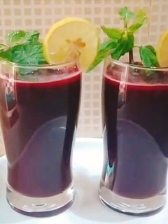 A picture of Beetroot juice.