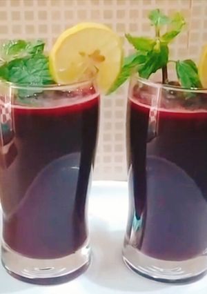 A picture of Beetroot juice.