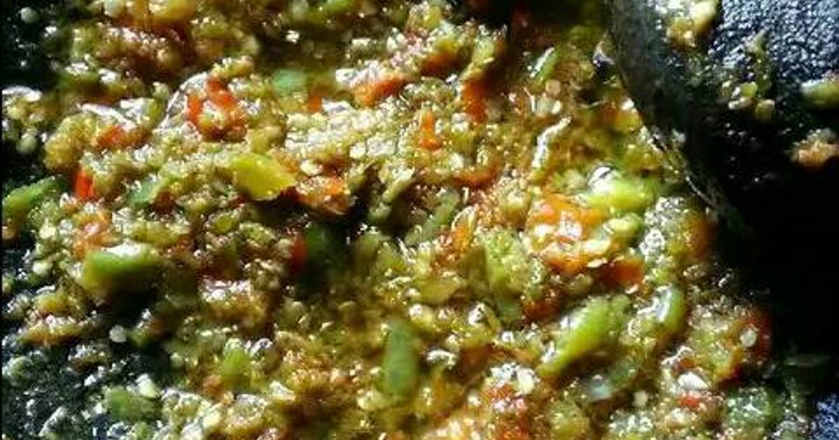  Resep  Sambel  goang  khas sunda oleh Cucu Mom Kitchen   