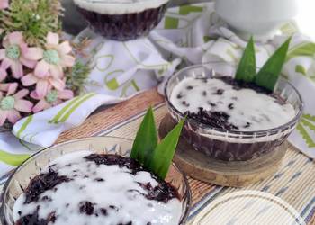 Resep Mudah Bubur Ketan Hitam Sedap