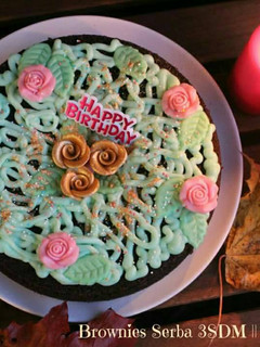 Foto resep Brownies serba 3SM (No mixer,No oven)