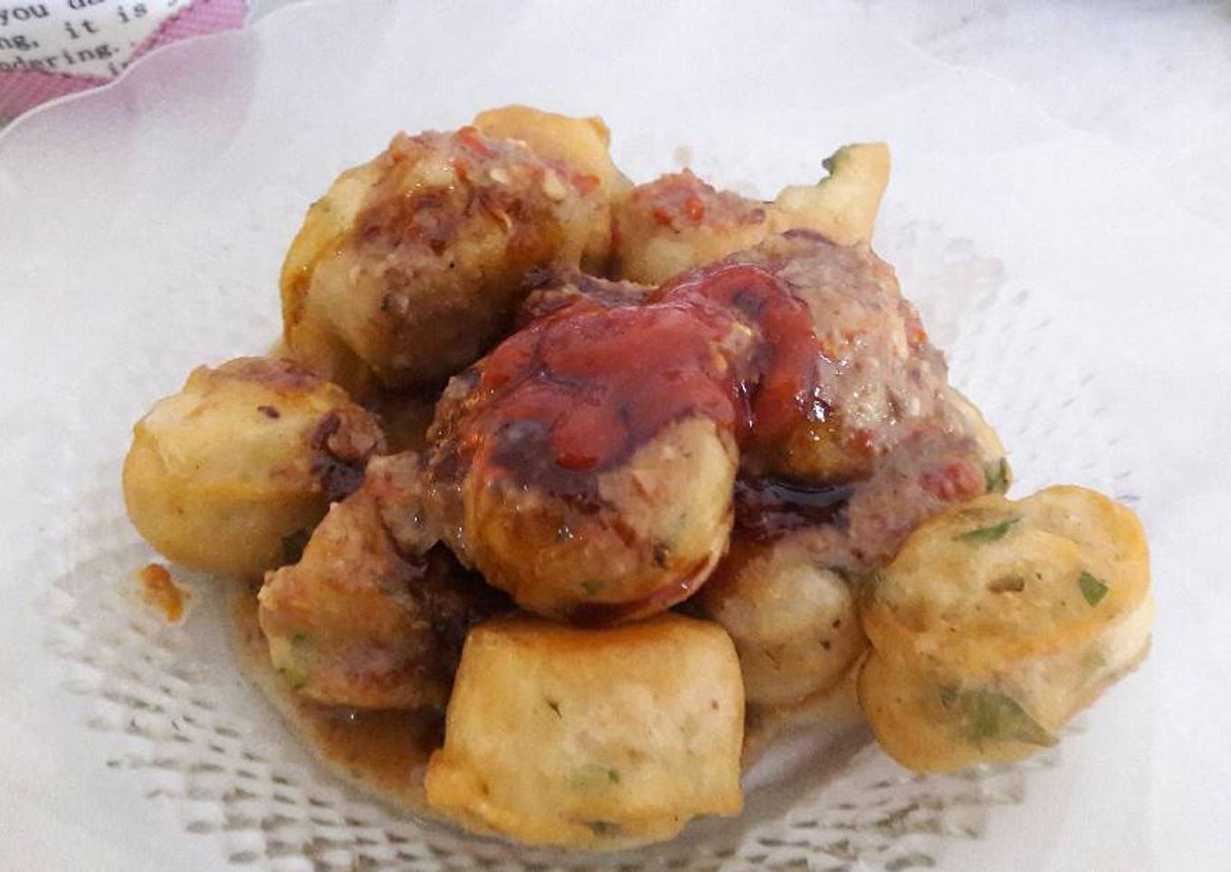 Batagor tahu simple