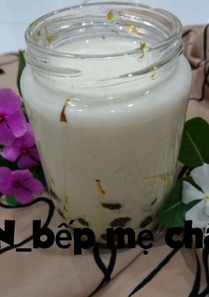 Hình của món Sữa tươi trân châu đường đen.