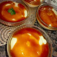 Una foto de Postre de Maizena con Leche
