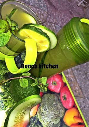 A picture of Cucumber drink Recipe By RuNas kitchen.