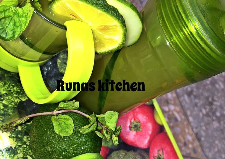 How to Cook Appetizing Cucumber drink Recipe By RuNas kitchen This is Secret Recipe  From Homemade !!