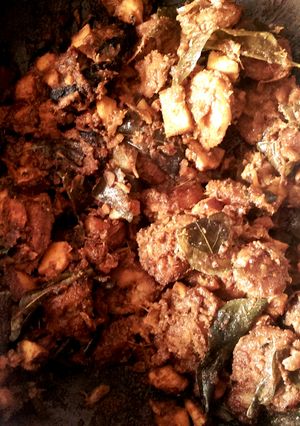 A picture of Easy Prawns Roast kerala style.