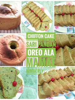 Foto resep Chiffon Cake Sari Pandan Oreo