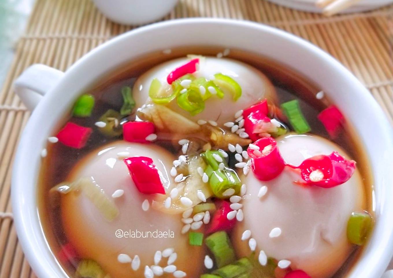 Mayak Gyeran 마약계란 (telur candu Korea)