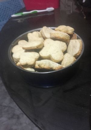 Una foto de Galletitas de limón y vainilla
