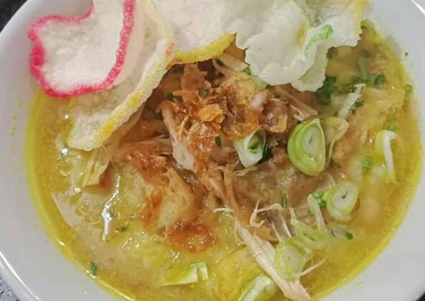 Soto ayam simple