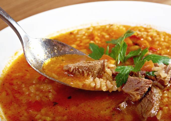 Грузинский суп-харчо - пошаговый классический рецепт с фото