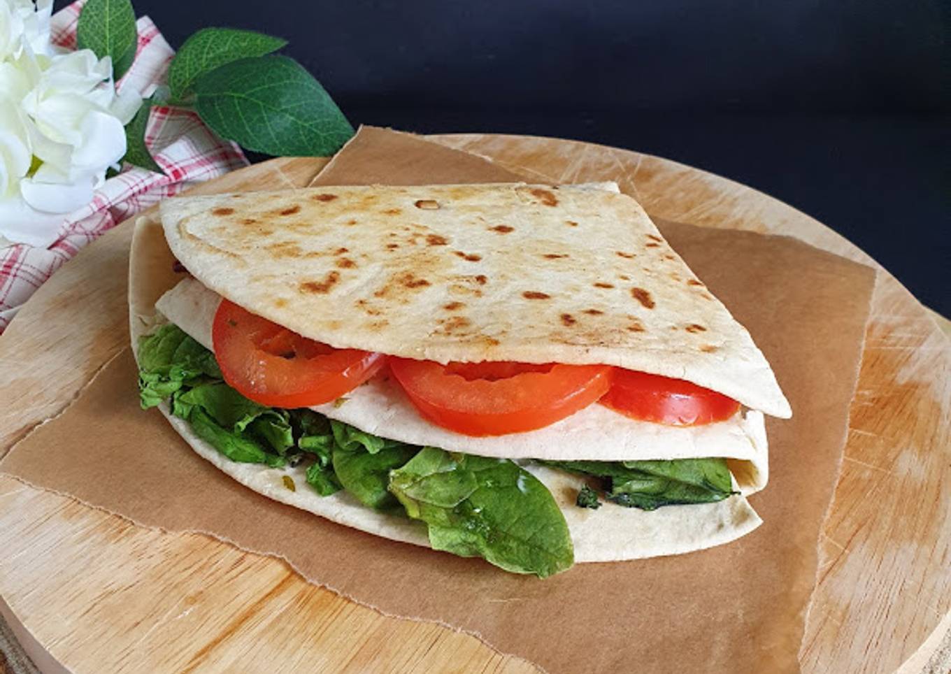 *Wrap Caprese y más cositas*