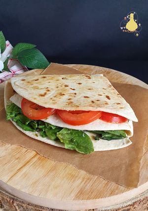Una foto de *Wrap Caprese y más cositas*