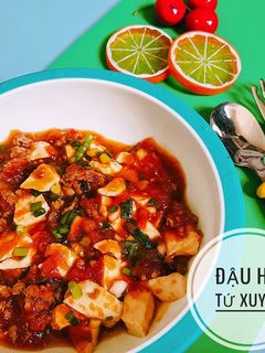 Hình của món Đậu hủ tứ xuyên(phiên bản em bé).