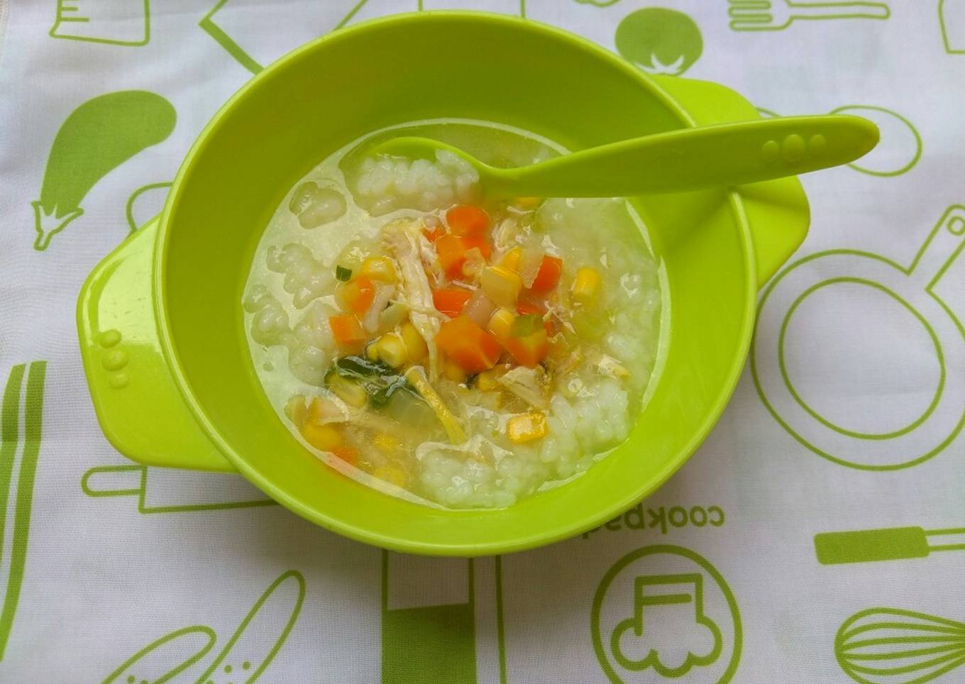 Sup Ayam Jagung (balita)