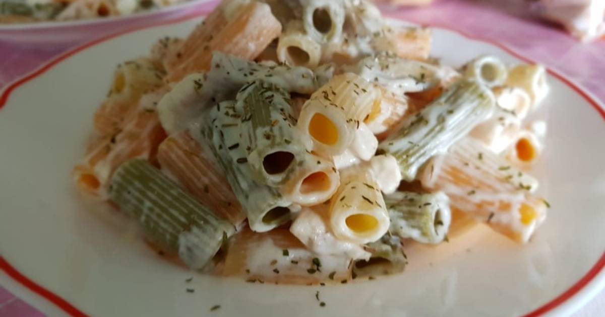 Pasta Con Pollo Y Champiñones Receta De Laurapm Cookpad 0096