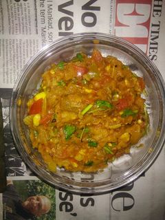 રીંગણ નું ભડતું રેસીપી મુખ્ય ફોટો