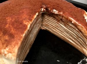 Foto resep Milo Mille Crepes
